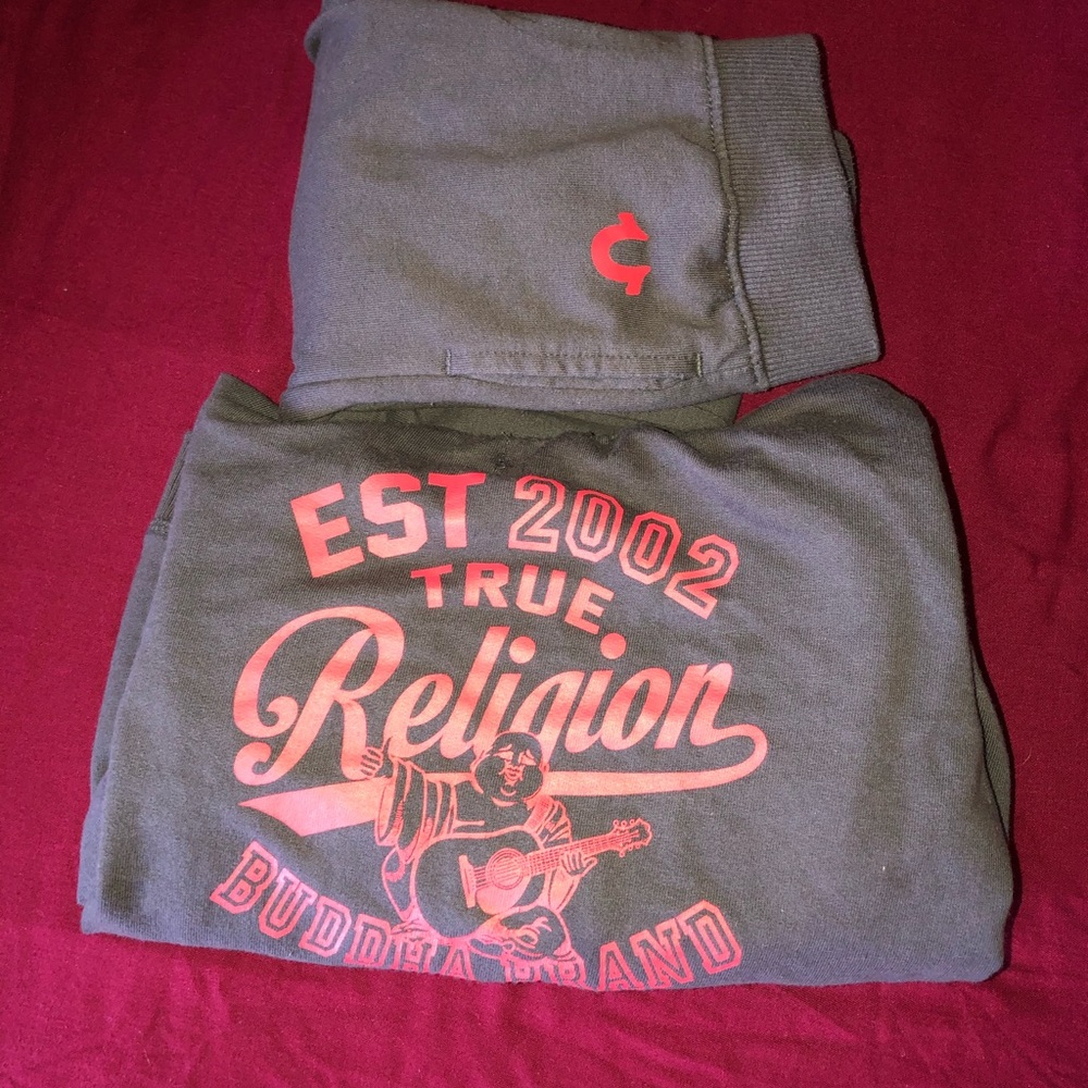 2 piece true religion jogger set